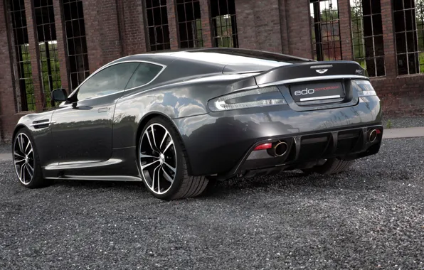 Aston Martin, DB9, Grey, Sportcar, Edo Competition, Rear