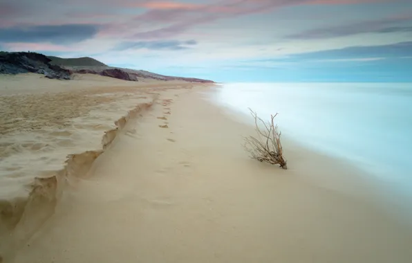 Картинка песок, море, природа, берег