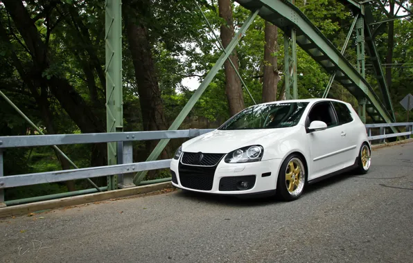 Белый, volkswagen, white, гольф, golf, фольксваген, MK5