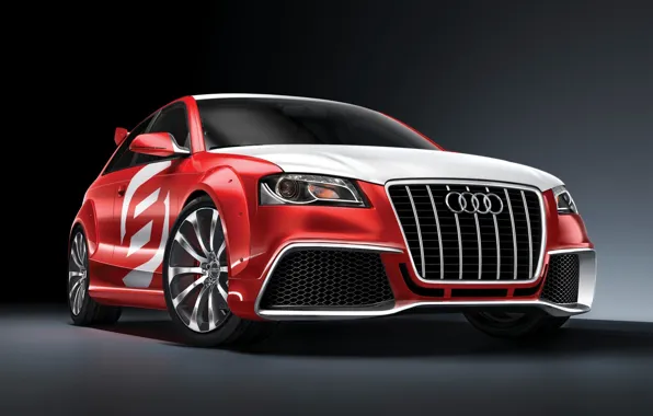 Картинка красный, Audi A3
