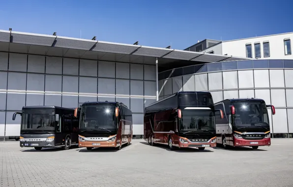 Автобус, 2018, четыре, Setra, S 516 HDH
