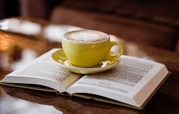 Книга, Страницы, Чашка