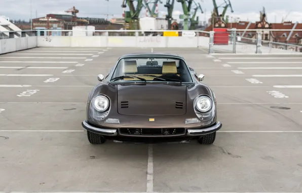 Картинка Ferrari, front, 1973, Dino, Ferrari Dino 246 GTS