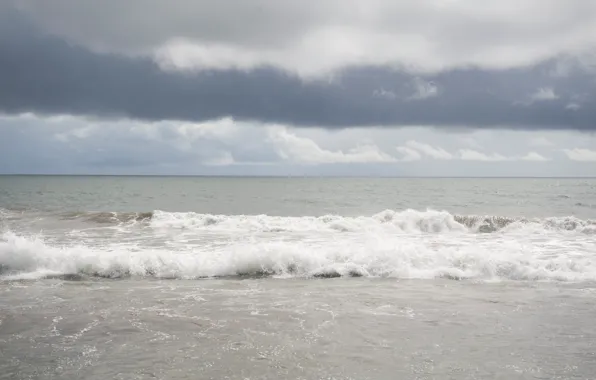 Песок, море, волны, пляж, лето, берег, summer, beach