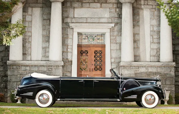 Cadillac, Лимузин, 1938, ретро автомобили, Limousine, retro cars, Cadillac V16 Series 90 Presidential Convertible, Cadillac …