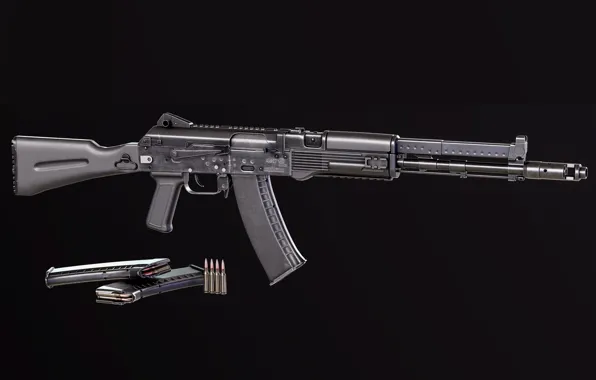 СССР, АК-107, Сбалансированная автоматика, Опытный автомат, Патрон 5.45х39