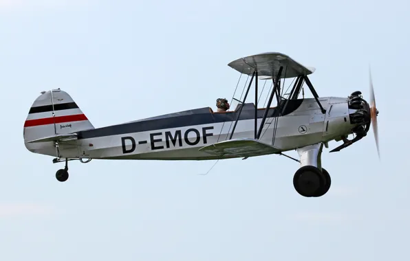 Многоцелевой, немецкий, Focke-Wulf, WW2, учебно-тренировочный самолет, Stieglitz, Fw44J
