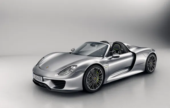 Картинка Porsche, Spyder, 918, 2015