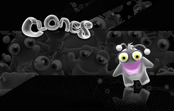 Улыбка, существо, рожки, Clones, иноплнетянин