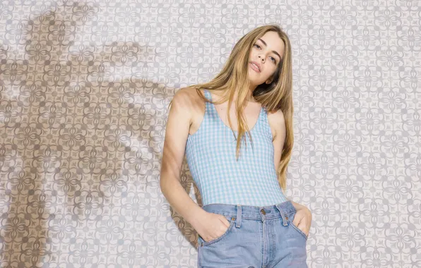 Girl, shorts, beautiful, model, pretty, long-haired