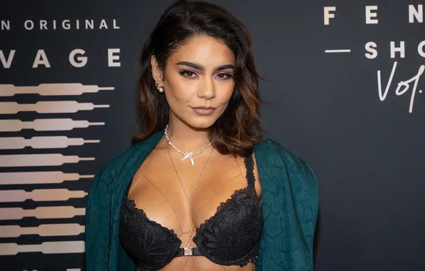 Девушка, поза, модель, макияж, актриса, hair, Vanessa Hudgens, Vanessa Anne Hudgens