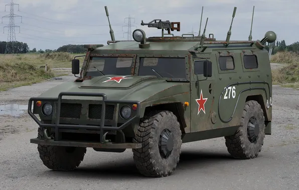 Картинка ГАЗ 2330, 2330, Тигр, ГАЗ