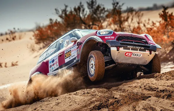 Песок, Mini, Пустыня, Гонка, Rally, Внедорожник, Ралли, X-Raid Team