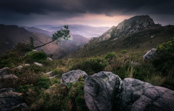 Картинка горы, Испания, Spain, Asturias, Villayon