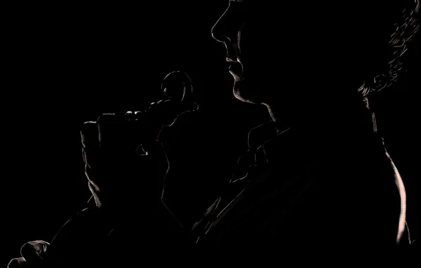 Скрипка, силуэт, Шерлок Холмс, Бенедикт Камбербэтч, Benedict Cumberbatch, Sherlock, Шерлок, Sherlock BBC