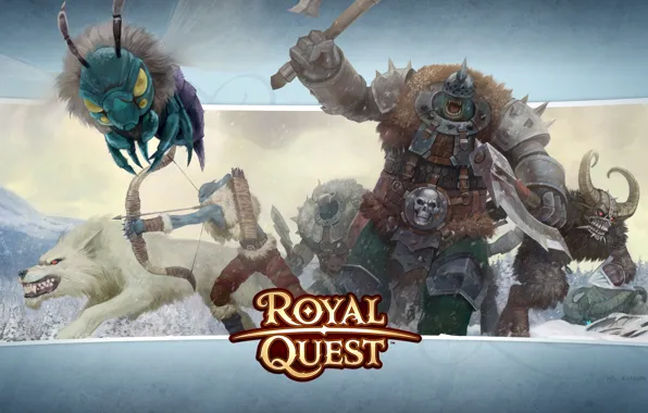 Волк, орк, лучник, Royal Quest, Katauri Interactive