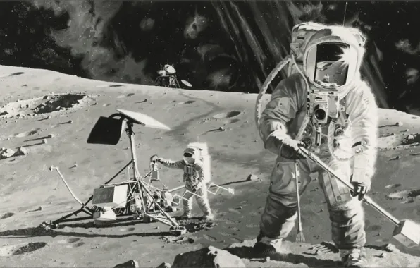Moon, NASA, Space, Apollo 12