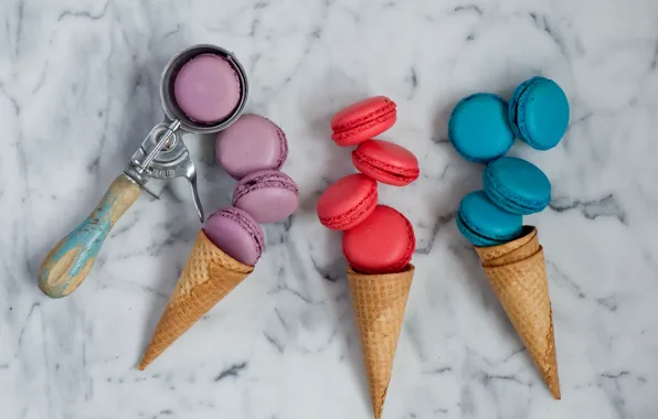 Colorful, sweet, Десерт, dessert, Anna Verdina, macaron, миндальное