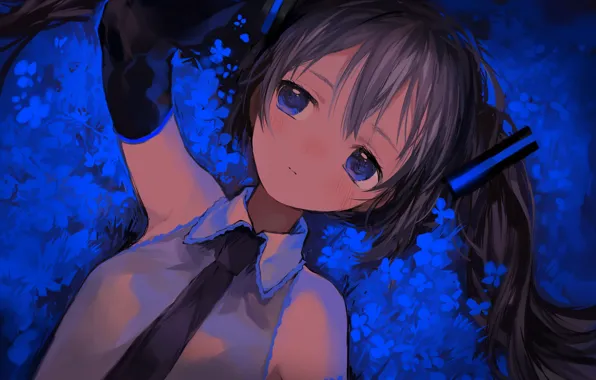 Девочка, Hatsune Miku, Vocaloid, Вокалоид, Хатсуне Мику