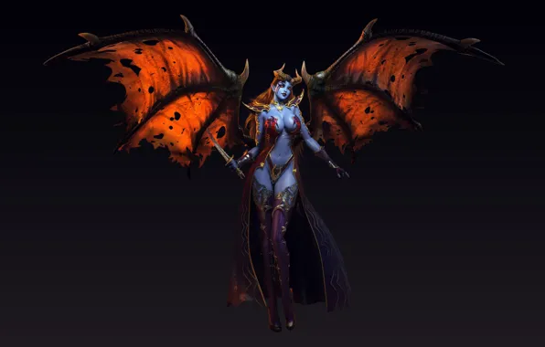 Девушка, игра, кинжал, Dota 2, суккуб, Akasha, Queen of Pain