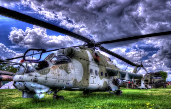 Вертолет, ВВС, Ми-24