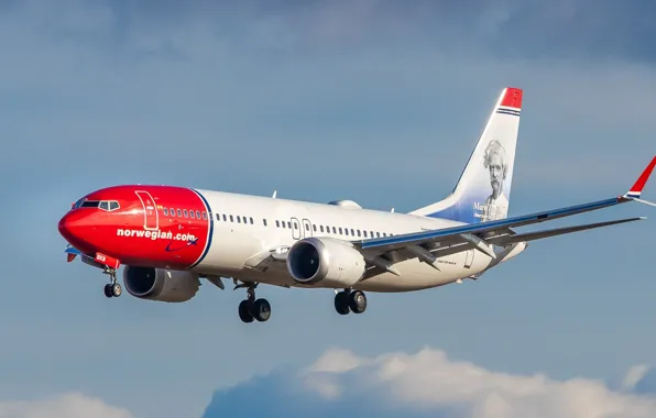 Картинка Boeing, Norwegian Air Shuttle, 737-8