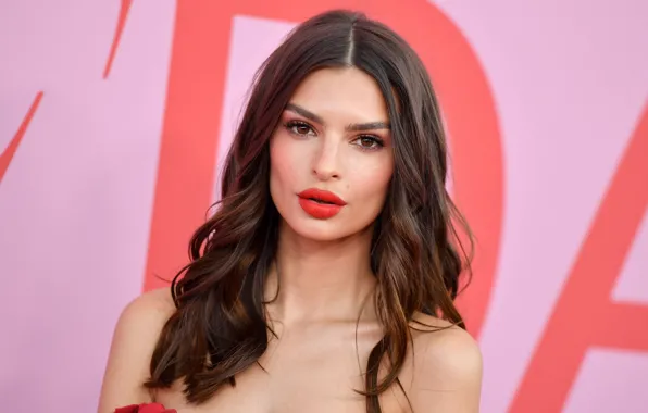 Фон, модель, волосы, актриса, model, hair, actress, Emily Ratajkowski