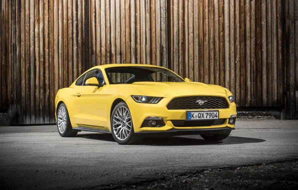 Купе, Mustang, Ford, мустанг, форд, 2015, EU-spec
