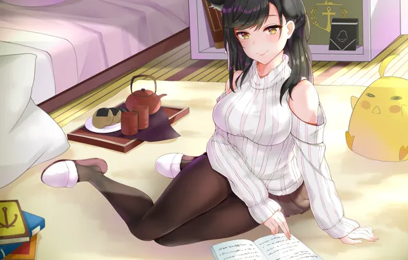 Atago, azur lane, kasoke no tsubasa