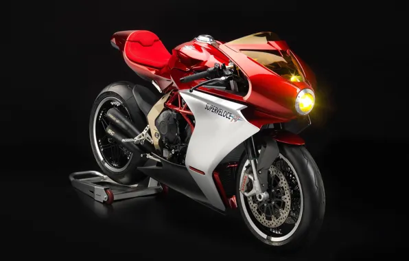 Картинка черный фон, MV Agusta, Superveloce 800