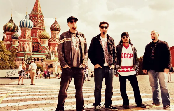 Москва, группа, рок, system of a down, moscow, soad