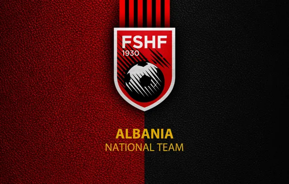 Wallpaper, sport, logo, football, Albania, National team