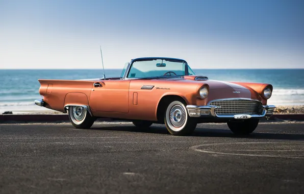 Море, Ford, форд, классика, Special, 1957, Supercharged, Thunderbird