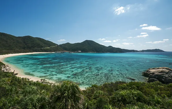 Summer, beach, ocean, lagoon