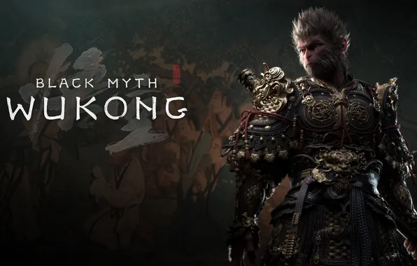 Картинка Games, Game Art, Key Art, 2024 Games, Black Myth: Wukong