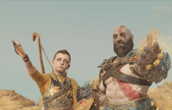 Kratos, God Of War, Atreus