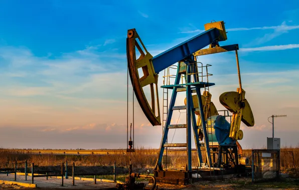 Oil, gas, oil well