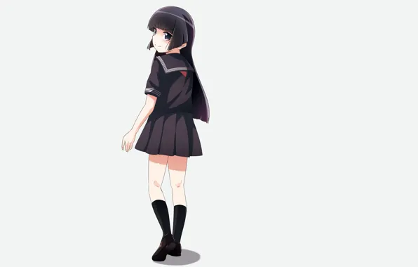 Фон, минимализм, девочка, Oreimo
