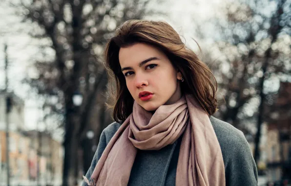 City, girl, fashion, young, blue, model, street, pretty