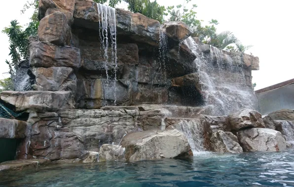 Suriname wallpapers, Waterfall in Suriname, Jacana Suriname