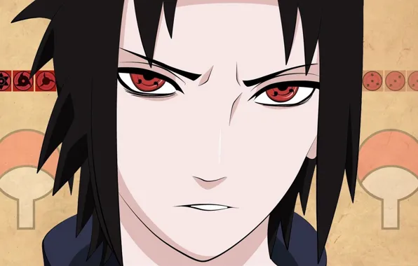 Game, naruto, anime, boy, sasuke, sharingan, ninja, evil