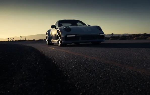 Картинка 911, Porsche, front view, Porsche 911 Sport Classic