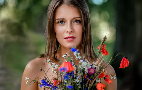 Цветы, губки, прелесть, зубки, Saulius Ke, Raminta