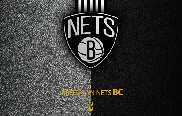 Wallpaper, sport, logo, basketball, NBA, Brooklyn Nets