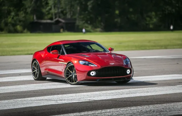 Aston Martin, Red, Zagato