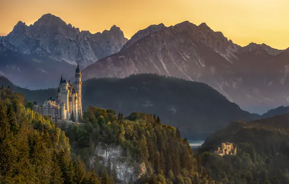 Neuschwanstein, Hohenschwangau, castles