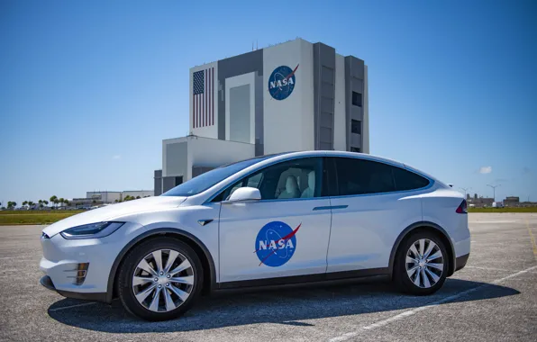 Автомобиль, NASA, Tesla, SpaceX, Model X, Tesla Model X