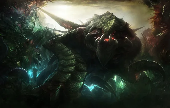 StarCraft, Powerful, Zerg, Primal Zerg, Zurvan, The Ancient One