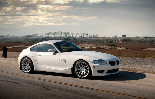 Картинка бмв, BMW, белая, white, Z4M