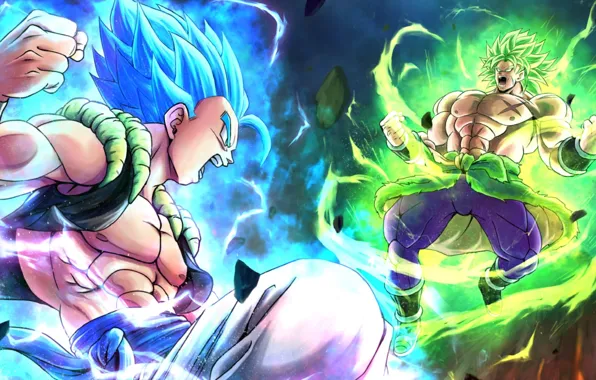 Vegeta, Dragon Ball, Fight, Broly